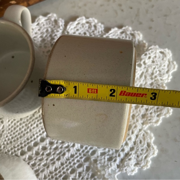 5 MCM Dansk Nielstone Speckled Stoneware Flat Mugs Cups Niels Refs-gaard Design - Picture 15 of 15